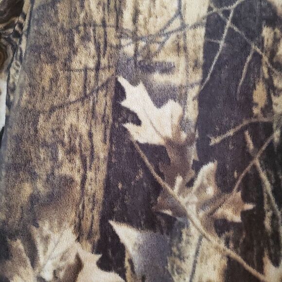 Columbia Full Zip Camo Fleece Jacket Youth Sz 18/20 - Picture 8 of 8